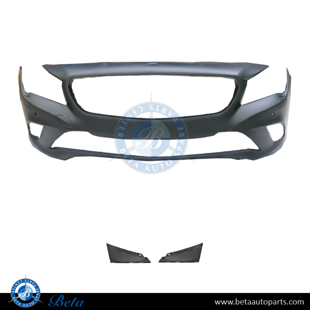 Front Bumper with PDC and Washer for Mercedes CLA-Class C117 2013-2016 models, Part Number 1178800140 Front Bumper with PDC and Washer for Mercedes CLA-Class C117 2013-2016 models, Part Number 1178800140